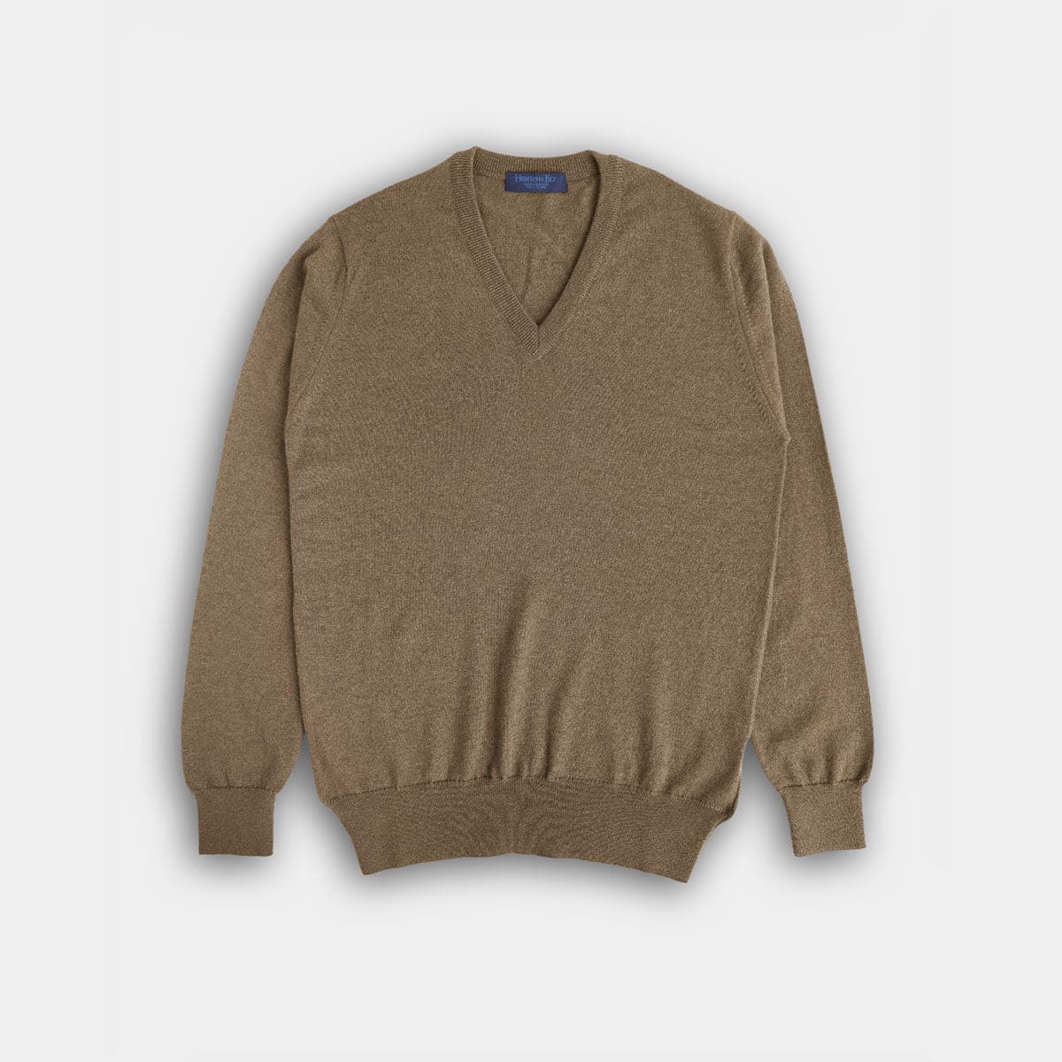 Mid V Neck Cashmere Sweater