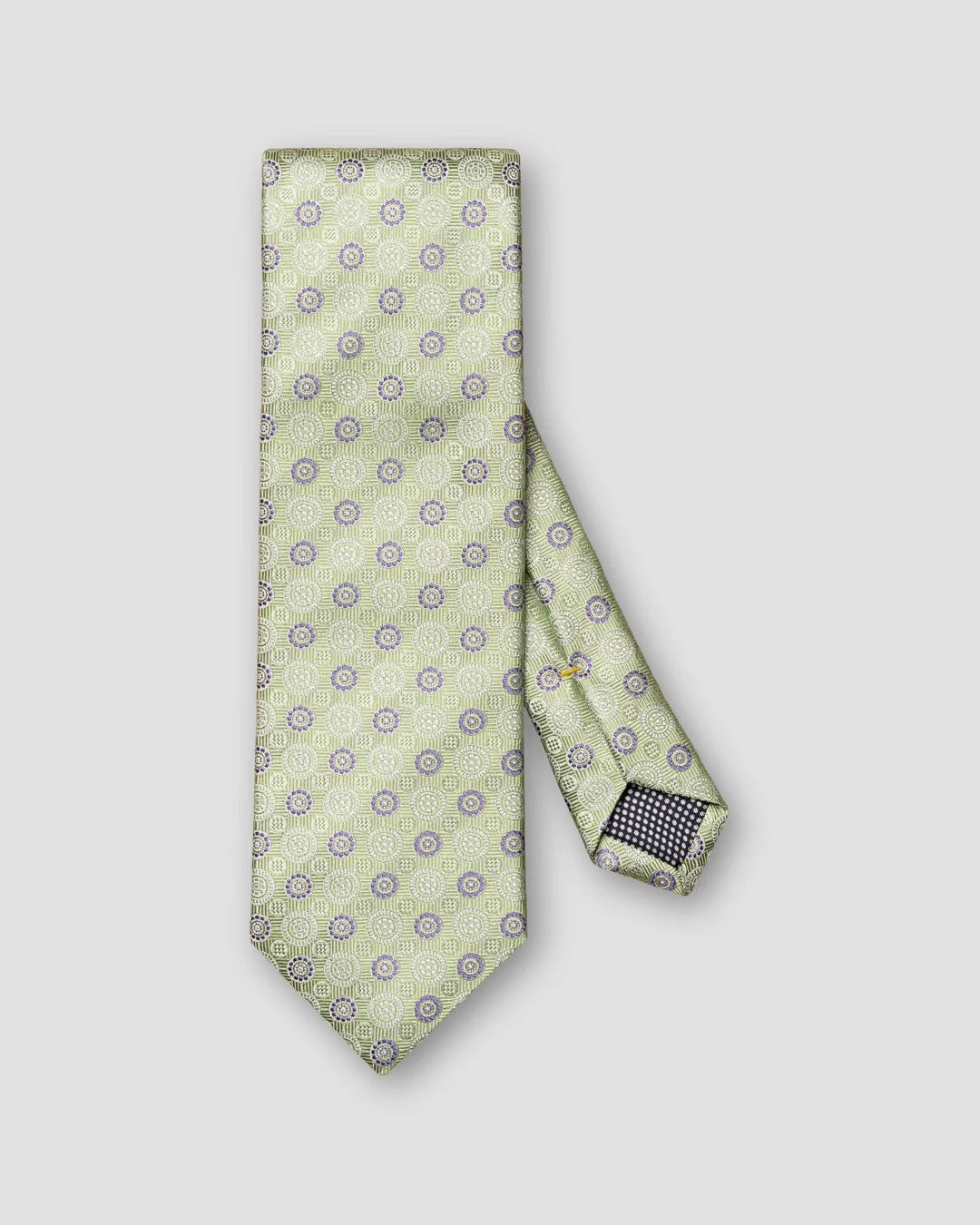 Medallion Pattern Silk Jacquard Tie