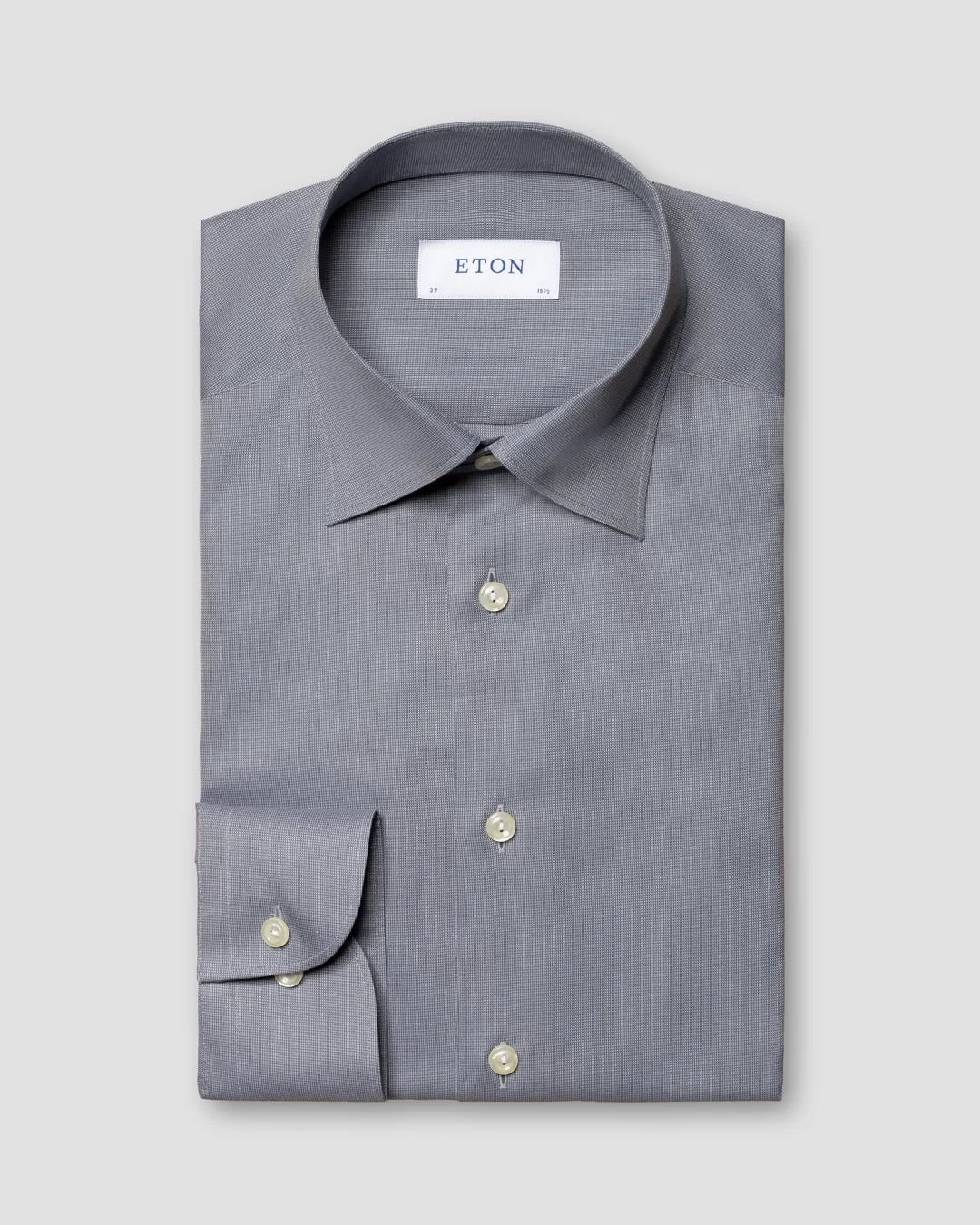 Dark Flannel Shirt Eton