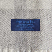 Mid Pane Check Cashmere Shawl
