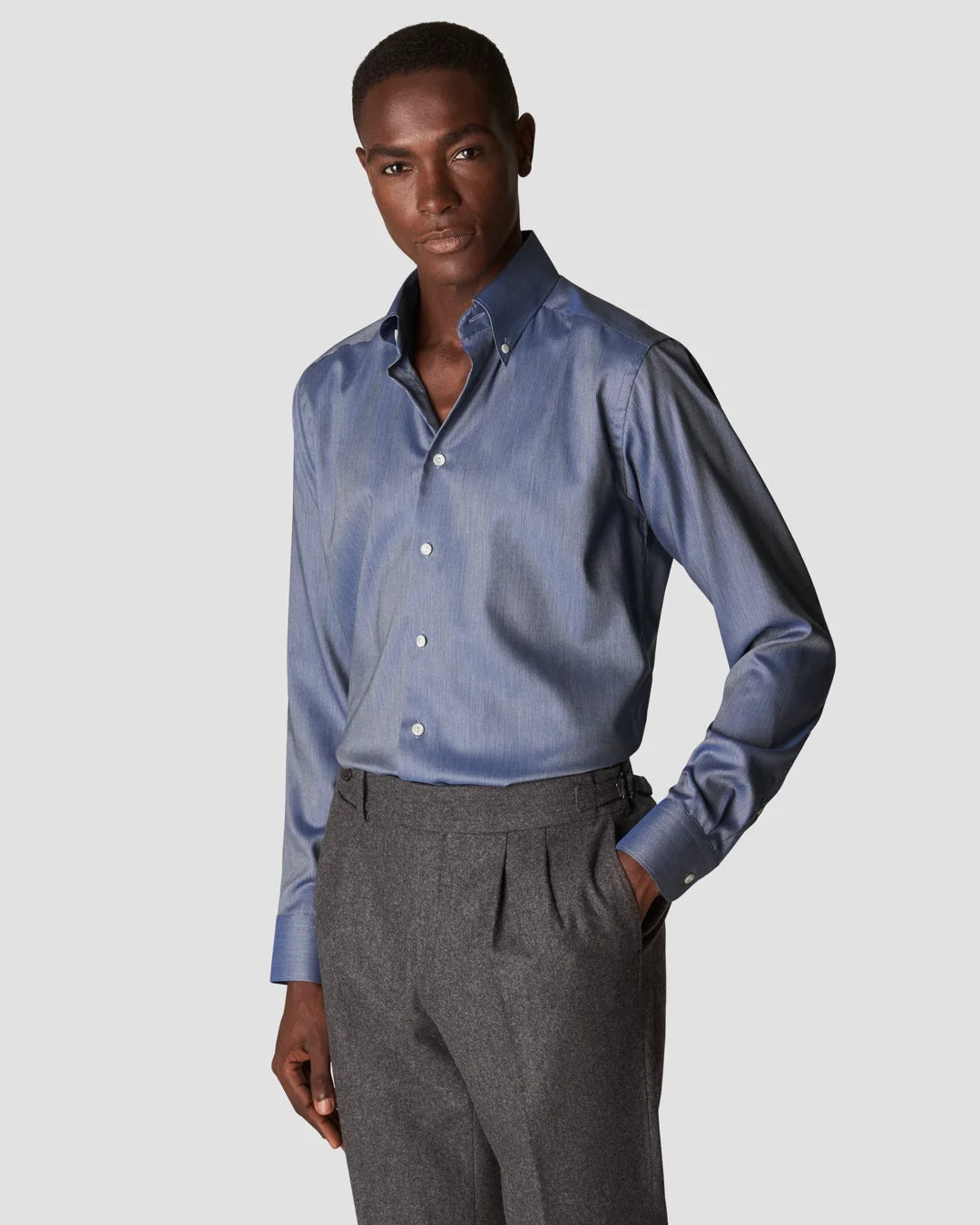 Wrinkle Free Oxford Shirt Eton