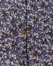 Mid Floral Silk Twill Tie