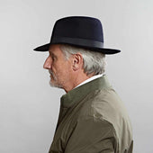 Midnight Blue Grafton Trilby
