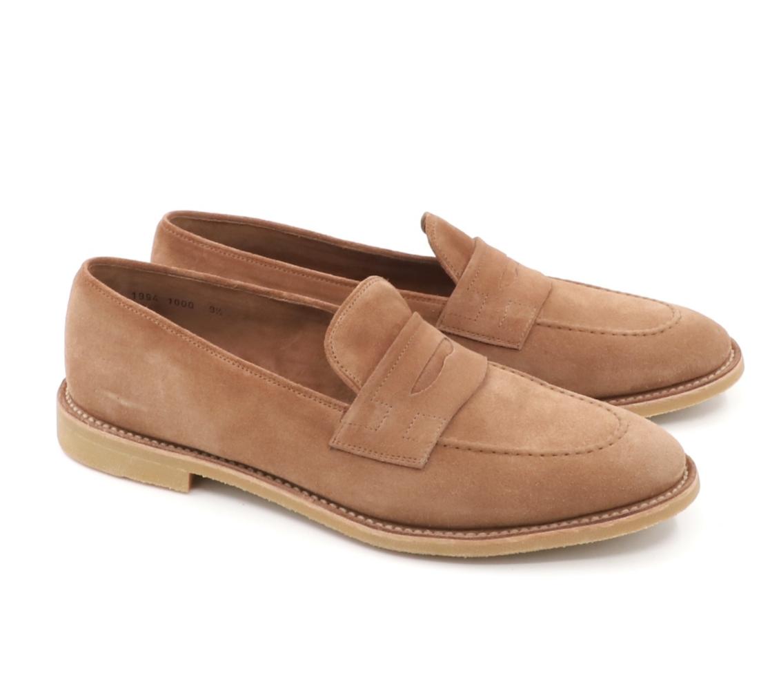 Miles Suede Loafers Carlos Santos Shoes