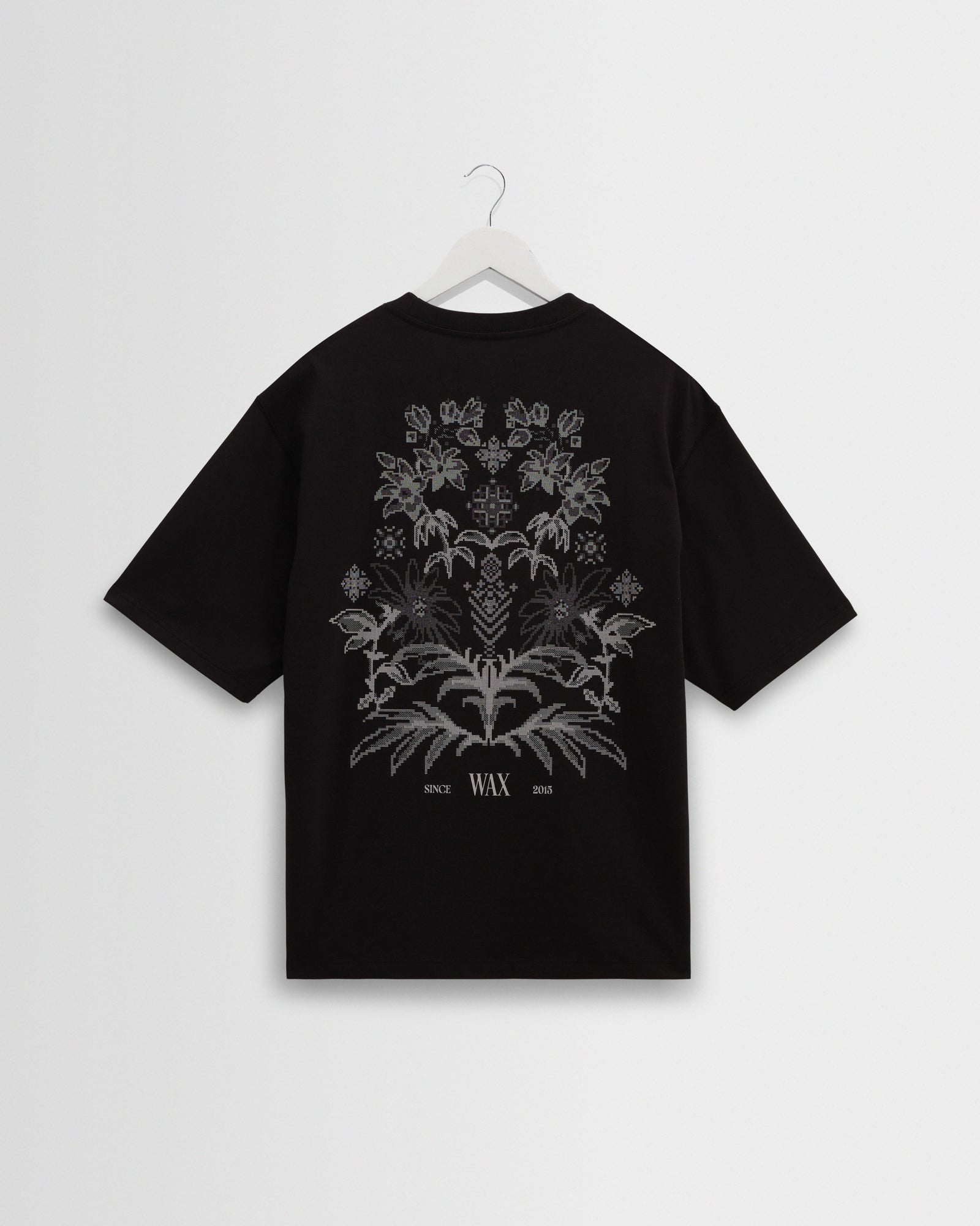 Milton And Beige Botanical Graphic Cotton T Shirt