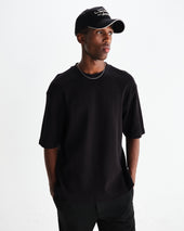 Milton Organic Waffle Cotton T Shirt