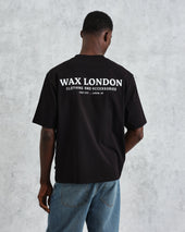 Milton Stacked Text Graphic Organic Cotton T Shirt