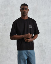 Milton Stacked Text Graphic Organic Cotton T Shirt