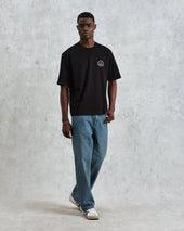 Milton Stacked Text Graphic Organic Cotton T Shirt