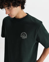 Milton Stacked Text Graphic Organic Cotton T Shirt