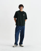 Milton Stacked Text Graphic Organic Cotton T Shirt