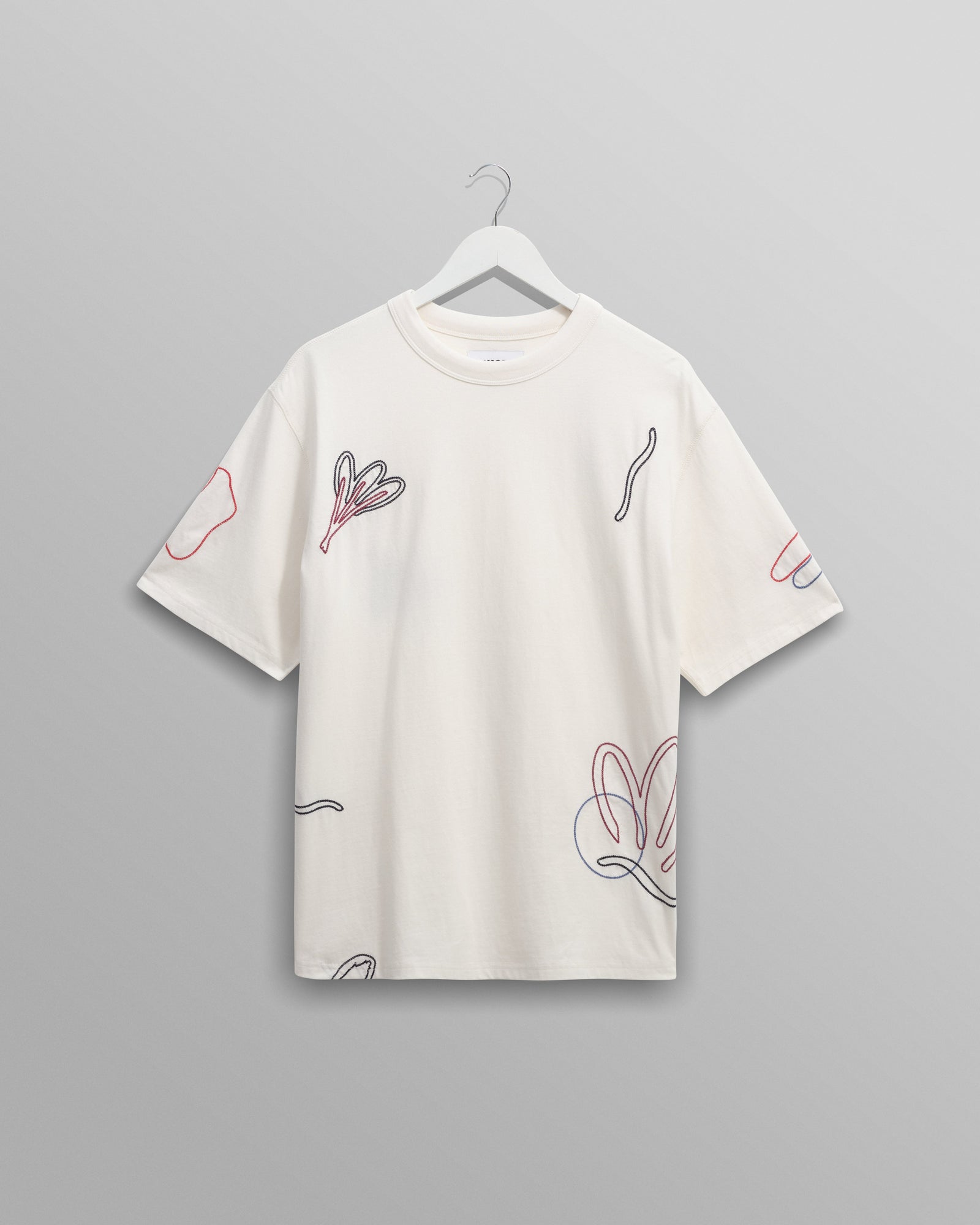 Milton Embroidered Organic Cotton T Shirt