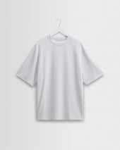 Milton - White Organic Compact Cotton T-Shirt