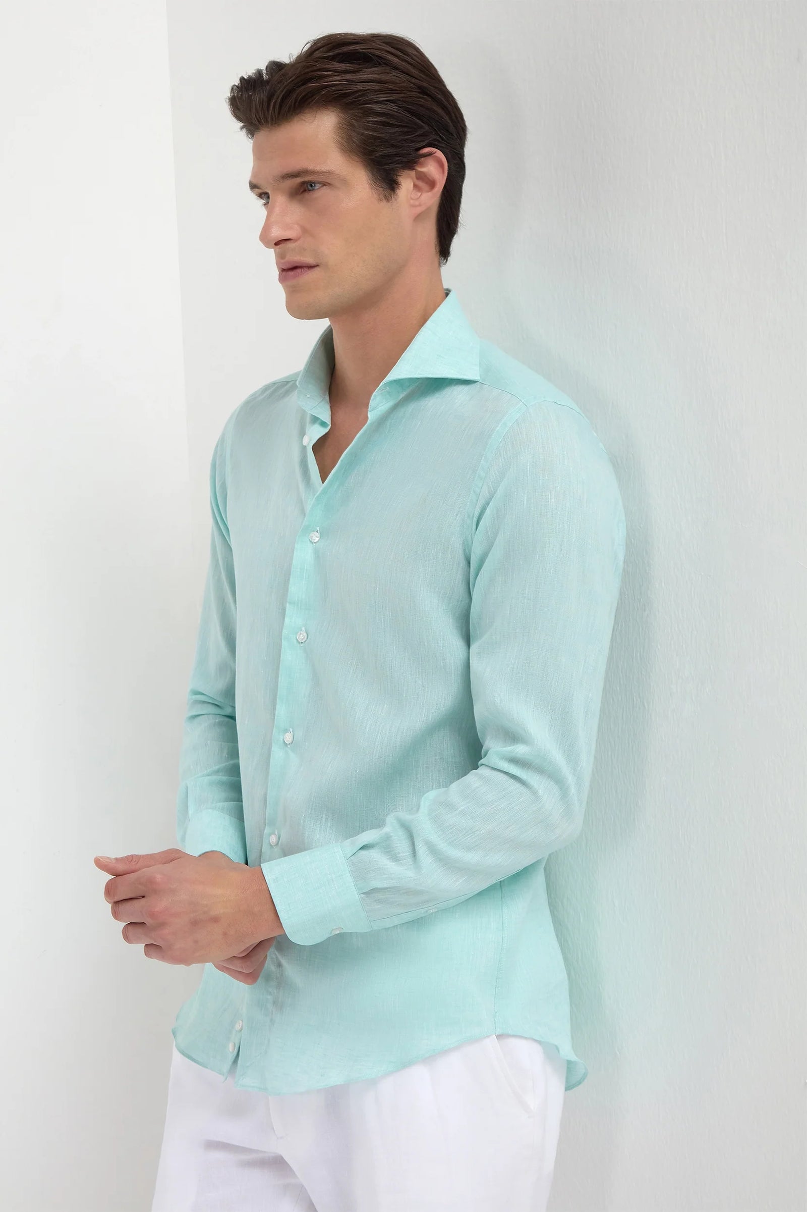Linen Shirt Made In Italy