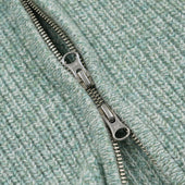 Tweed Zip Up Cardigan