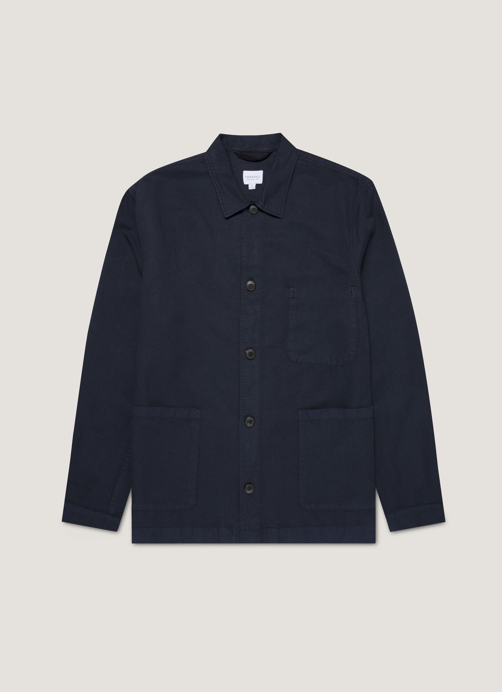 Men S Cotton Linen Twin Pocket Jacket In