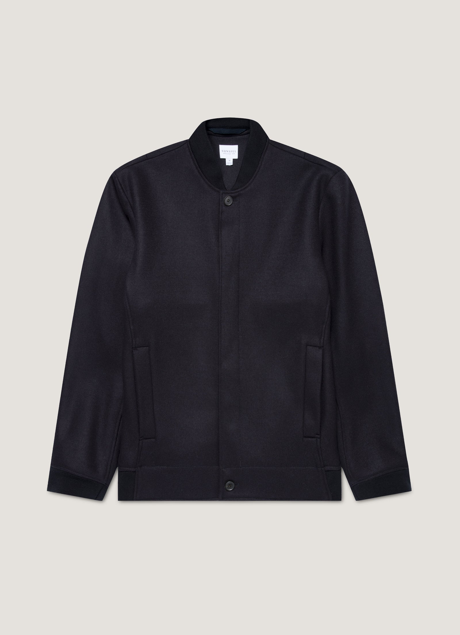 Men S Wool Bomber Jacket In