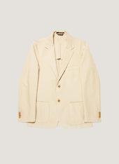 Men's Cotton Linen Two-Piece Suit in Hazelwood
