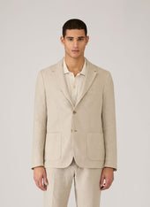 Men S Linen Blazer In