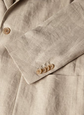 Men S Linen Two Piece Suit In