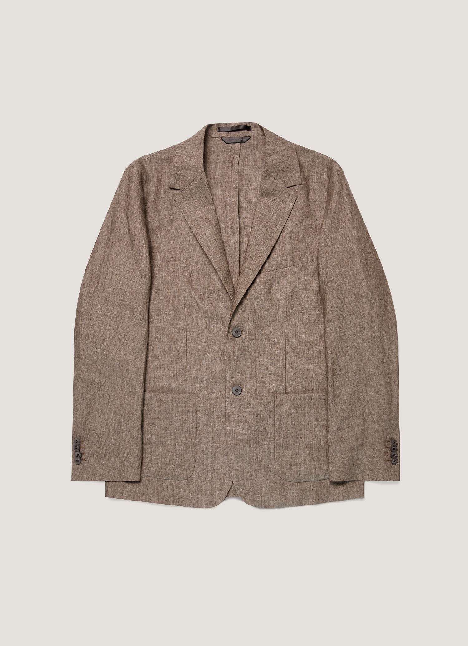 Men S Linen Blazer In Dark
