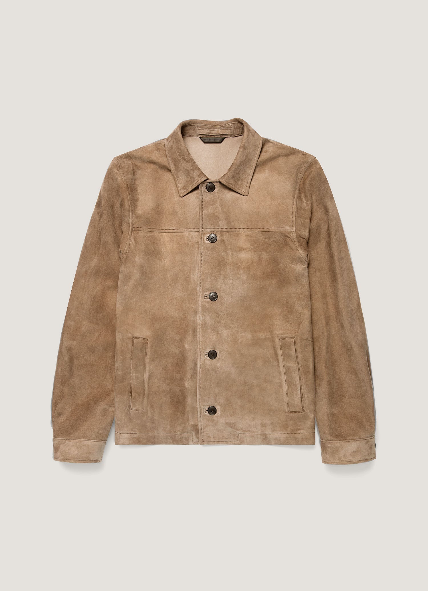 Men S Suede Jacket In Light