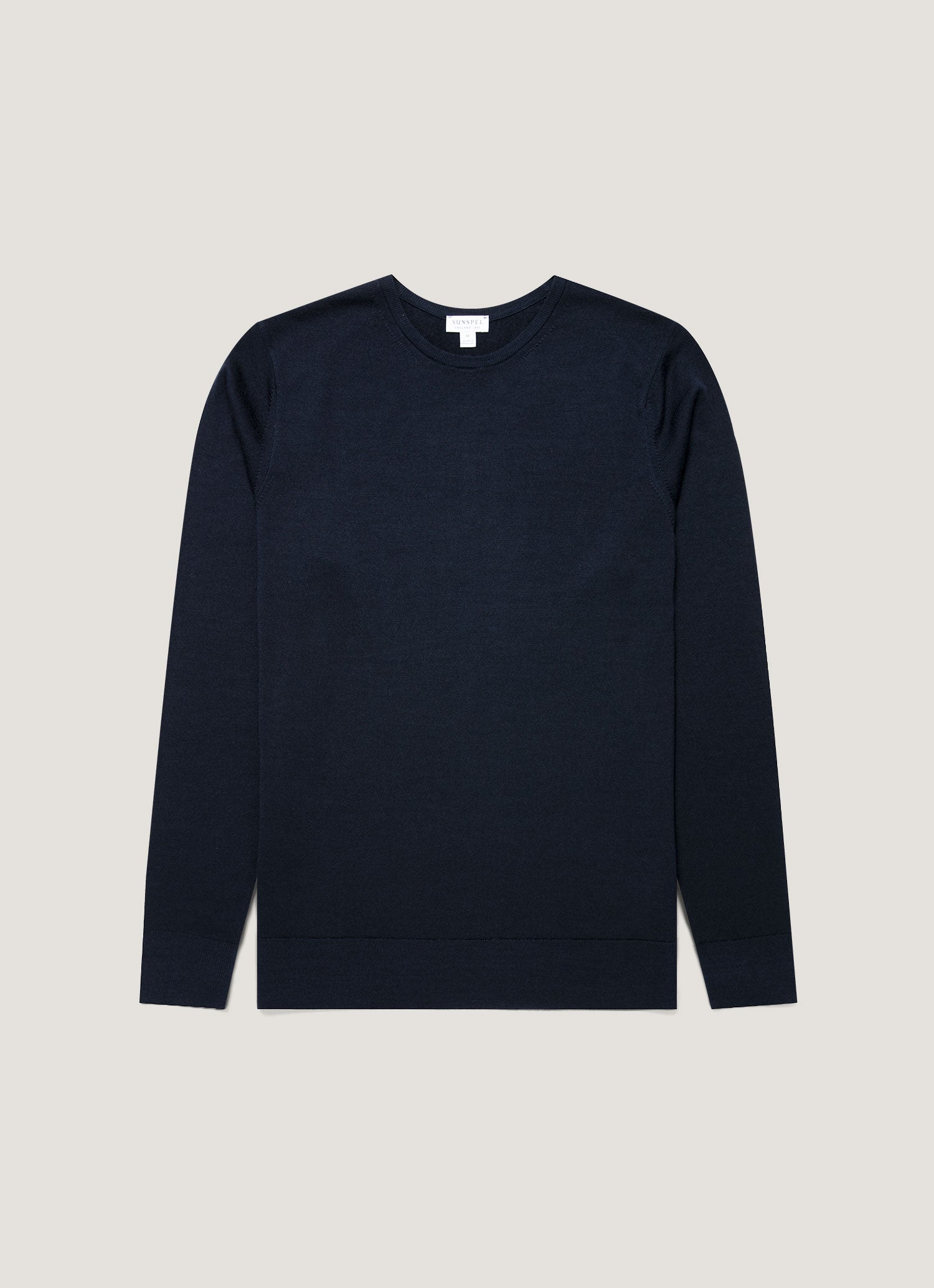 Men S Extra Fine Merino Crew Neck In