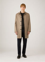 Men's Extra-Fine Merino Crew Neck in Charcoal Melange