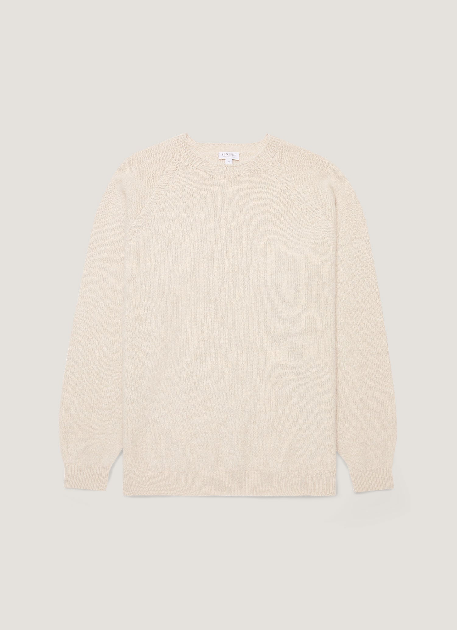 Men S Lambswool Crew Neck Jumper In Melange