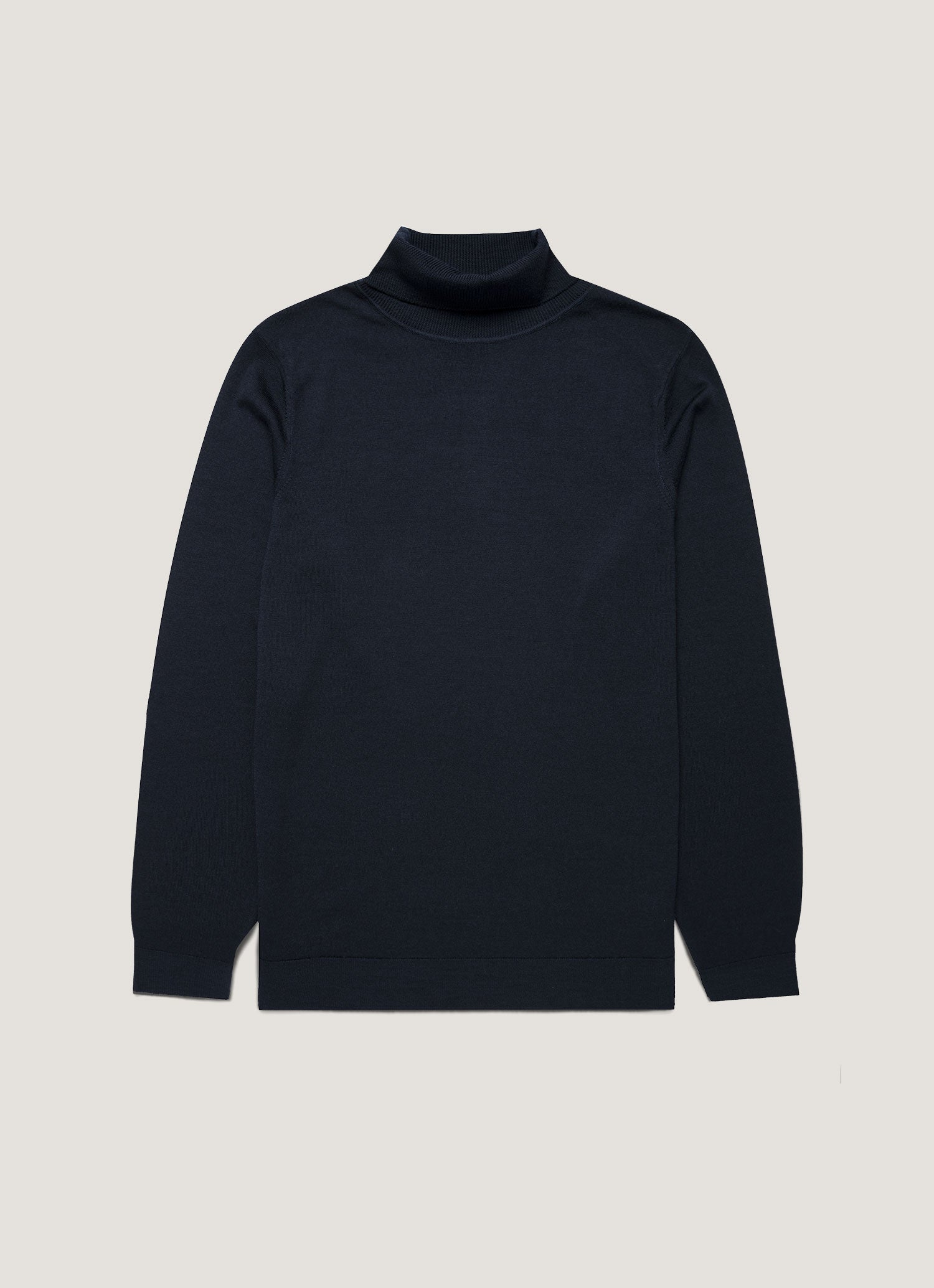 Men S Extra Fine Merino Roll Neck In