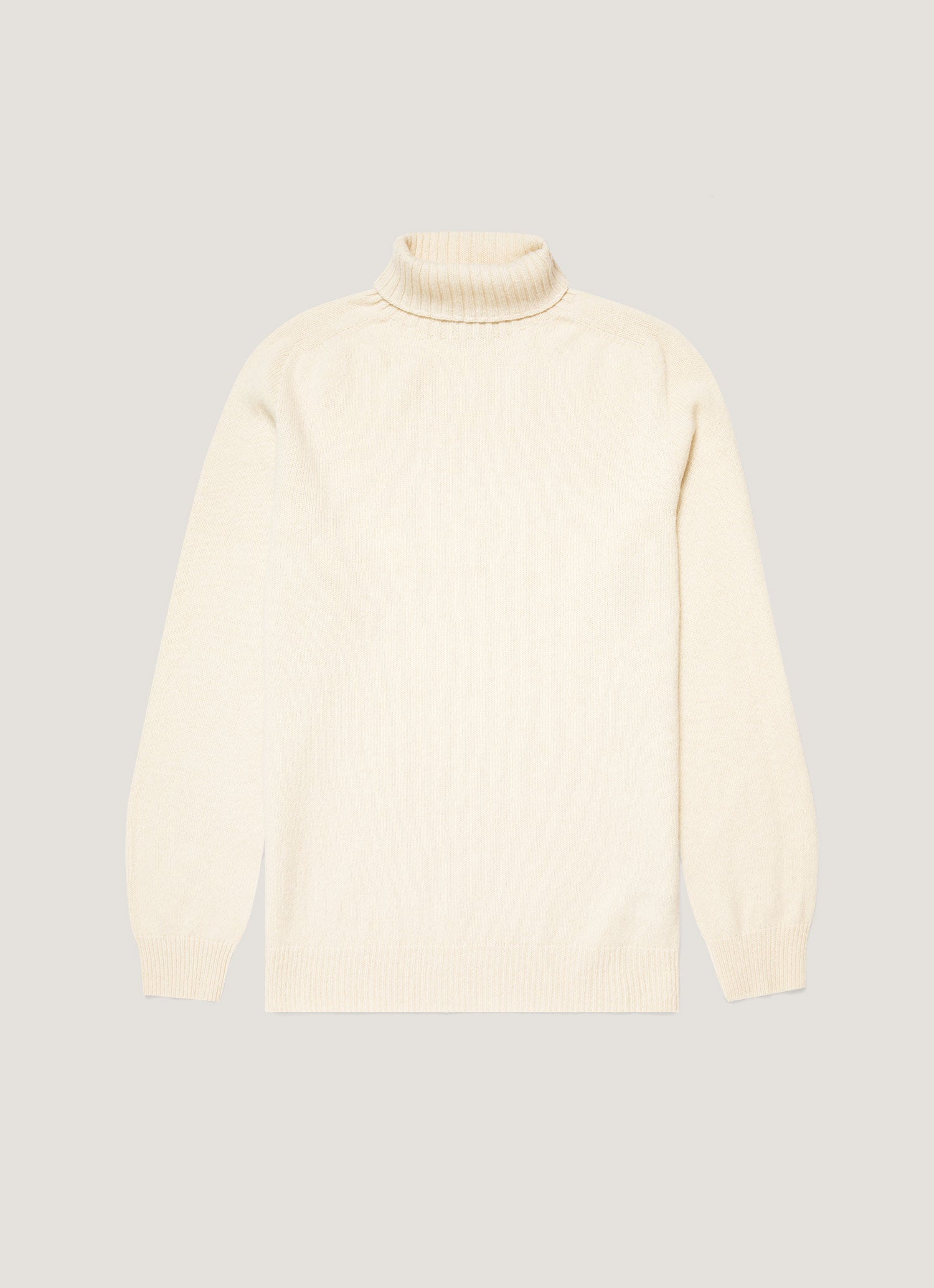 Men S Lambswool Roll Neck In