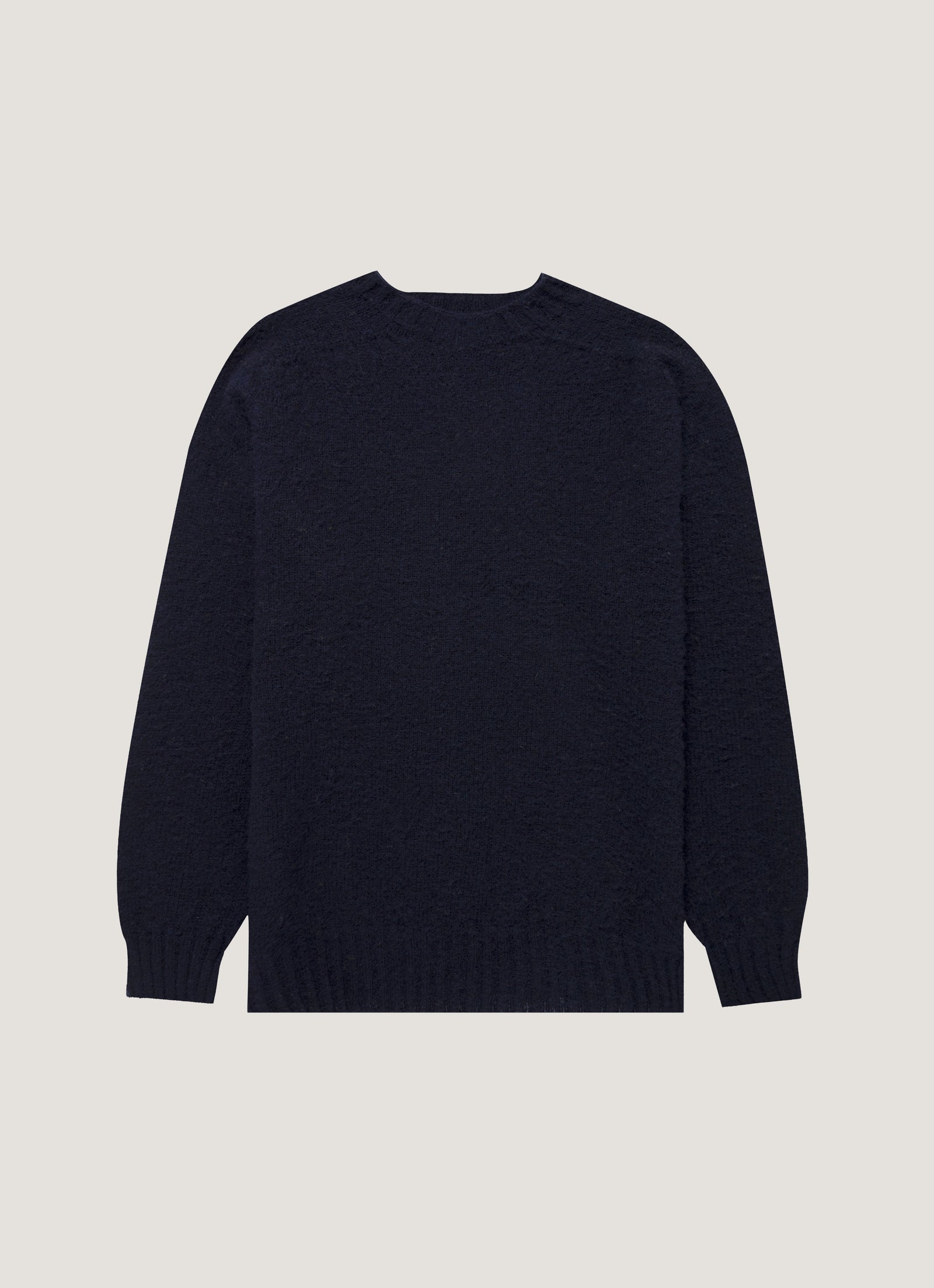 Men S Shetland Crew Neck Jumper In