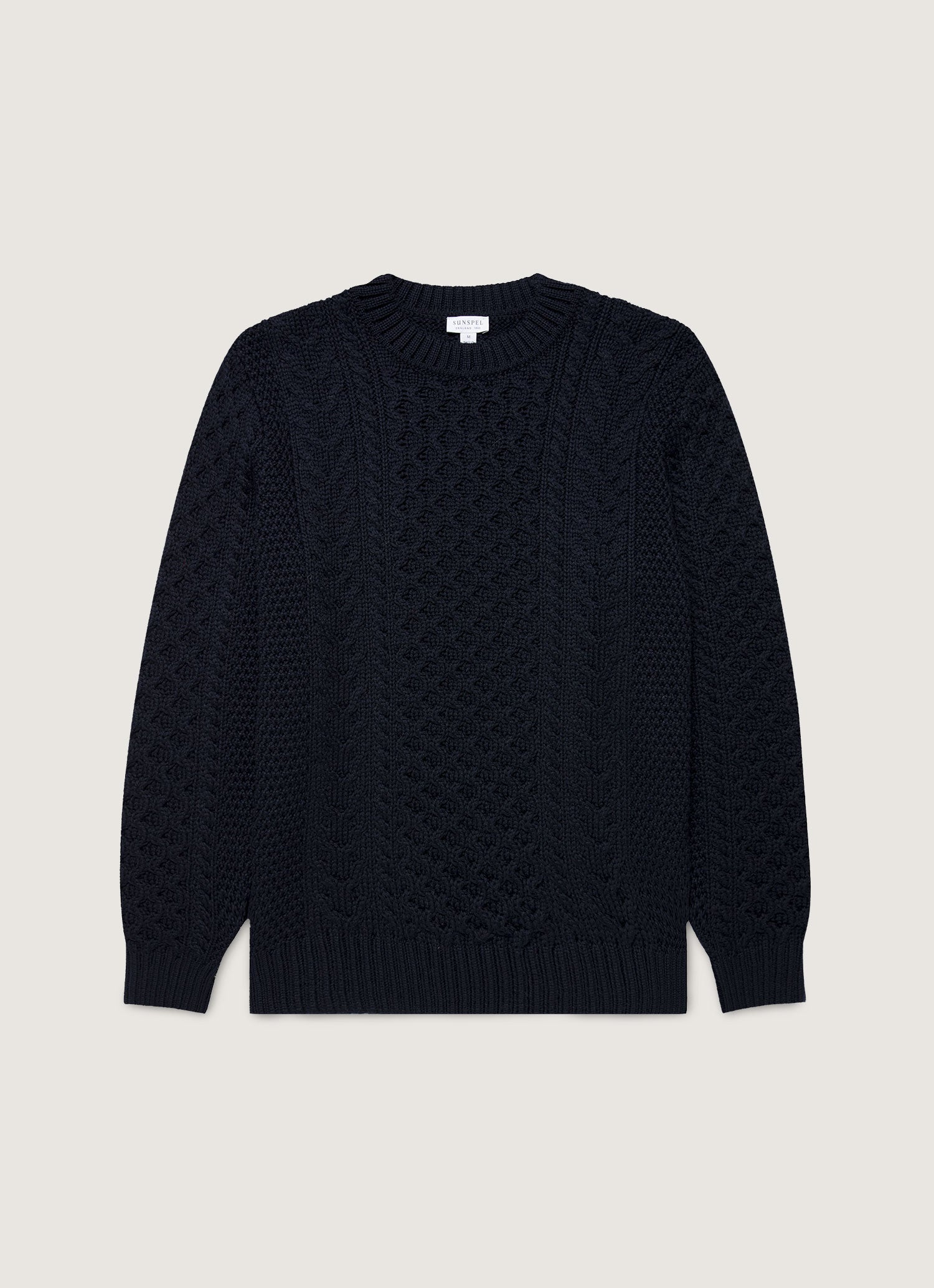 Men S Cable Knit Jumper In