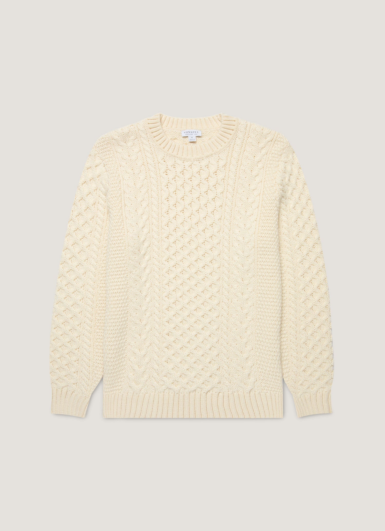 Men S Cable Knit Jumper In