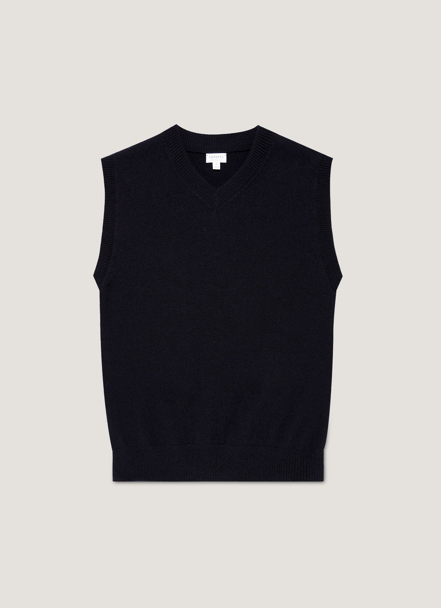 Men S Lambswool Vest In Mouline