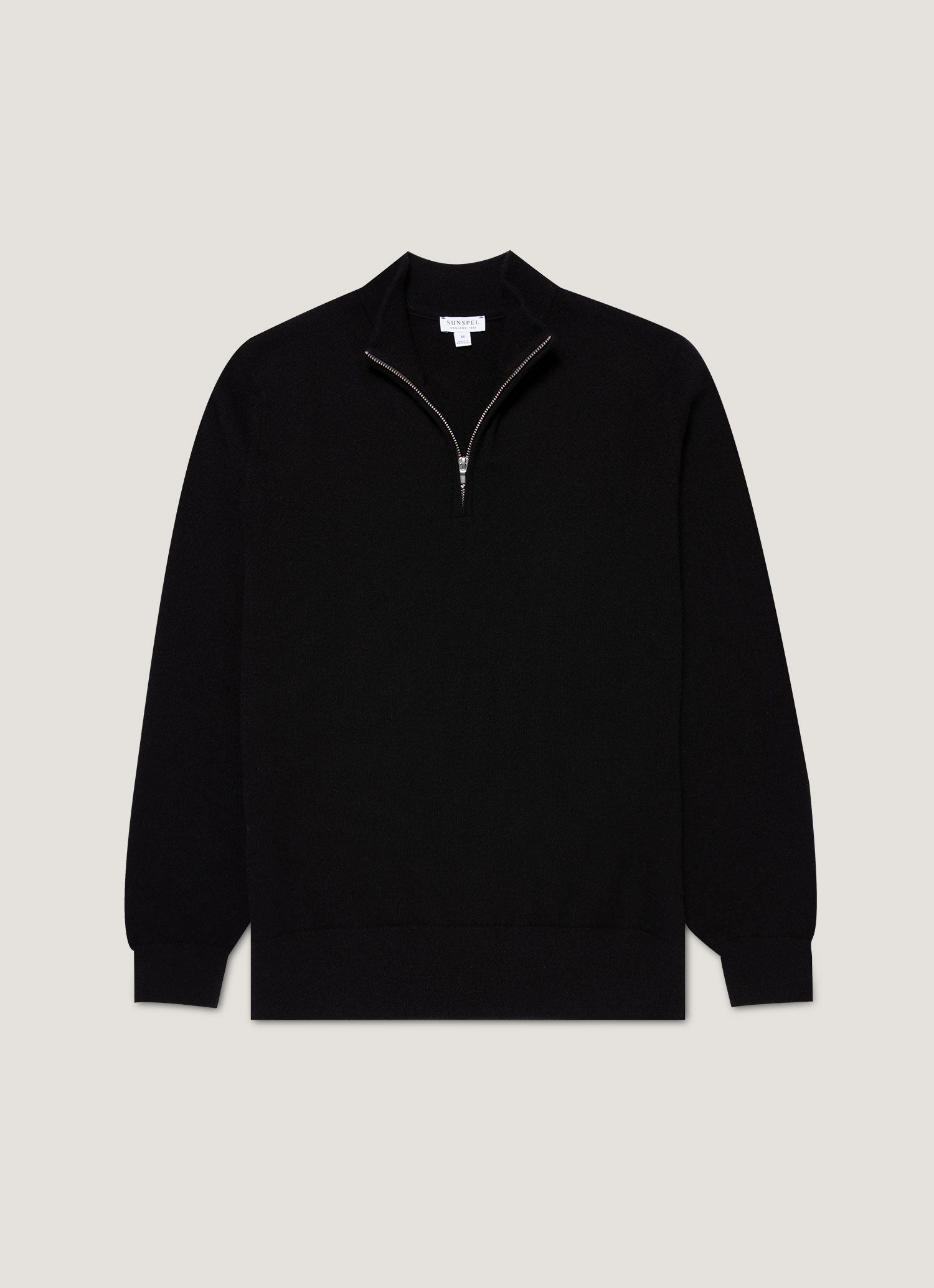 Men S Cashmere Half Zip Jumper In