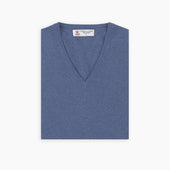 V Neck Cashmere Slipover