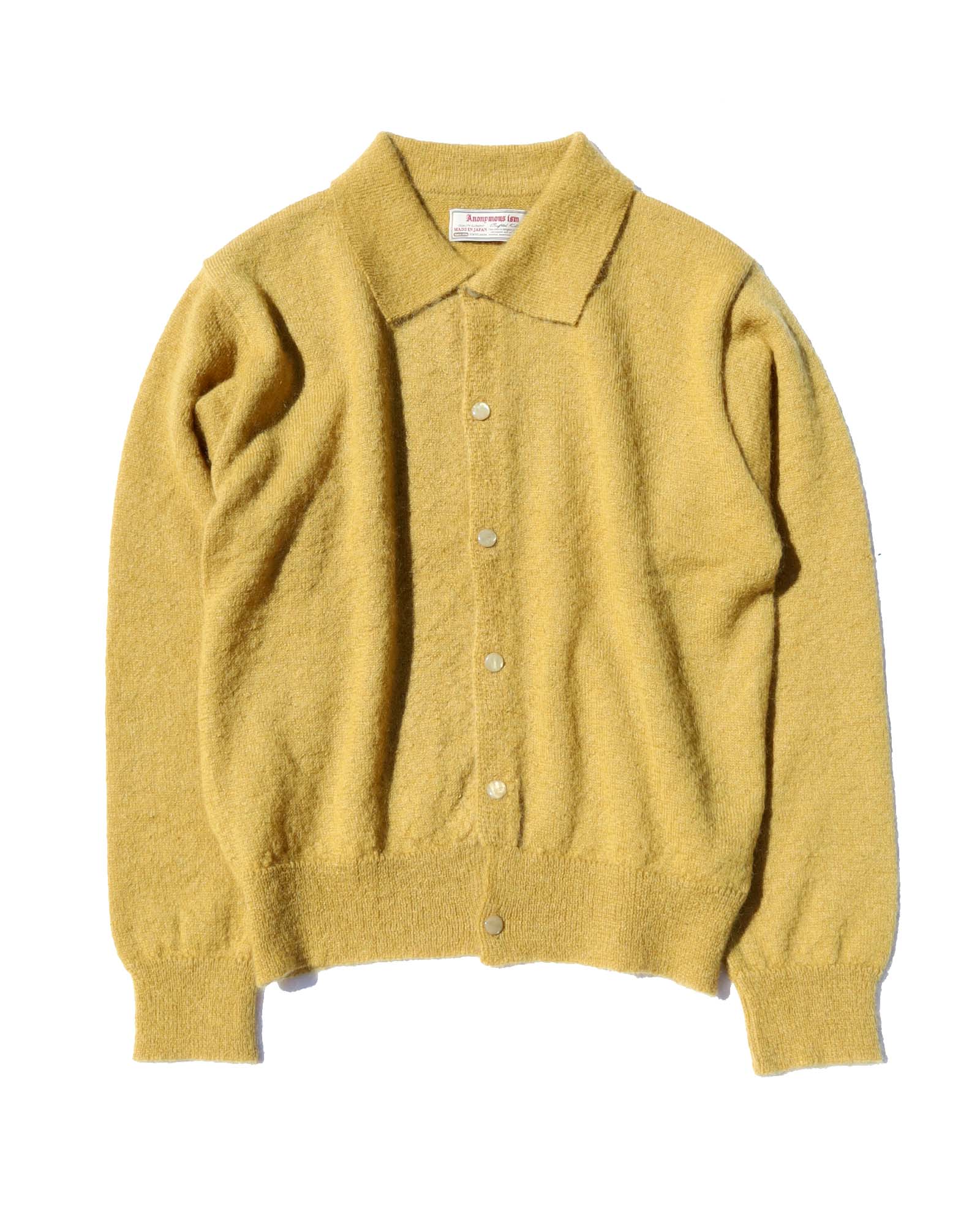 Mohair Polo Cardigan