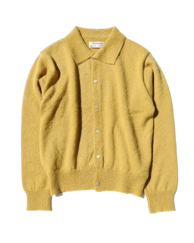 Mohair Polo Cardigan