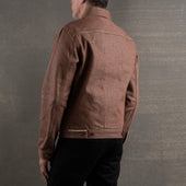 Mojave Jacket 13oz Beet Dye Japan Selvage Denim