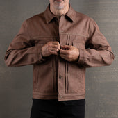 Mojave Jacket 13oz Beet Dye Japan Selvage Denim