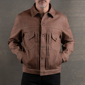 Mojave Jacket 13oz Beet Dye Japan Selvage Denim