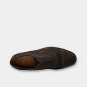 Moorgate Pinner Suede Semi Brogue Oxford