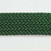 Green Intreccio Elastic Woven Belt