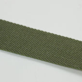 Olona Canvas And Brown Suede Belt
