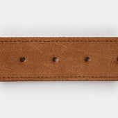 Moroccan Flame Chiltern Suede Leather Belt