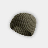 Green Cashmere Beanie