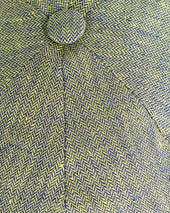 Herringbone Linen Toni Cap