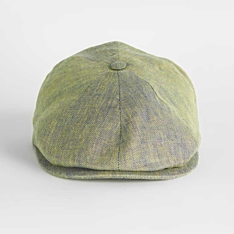 Herringbone Linen Toni Cap