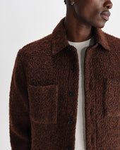 Mount Reversible Boucle Wool Overshirt